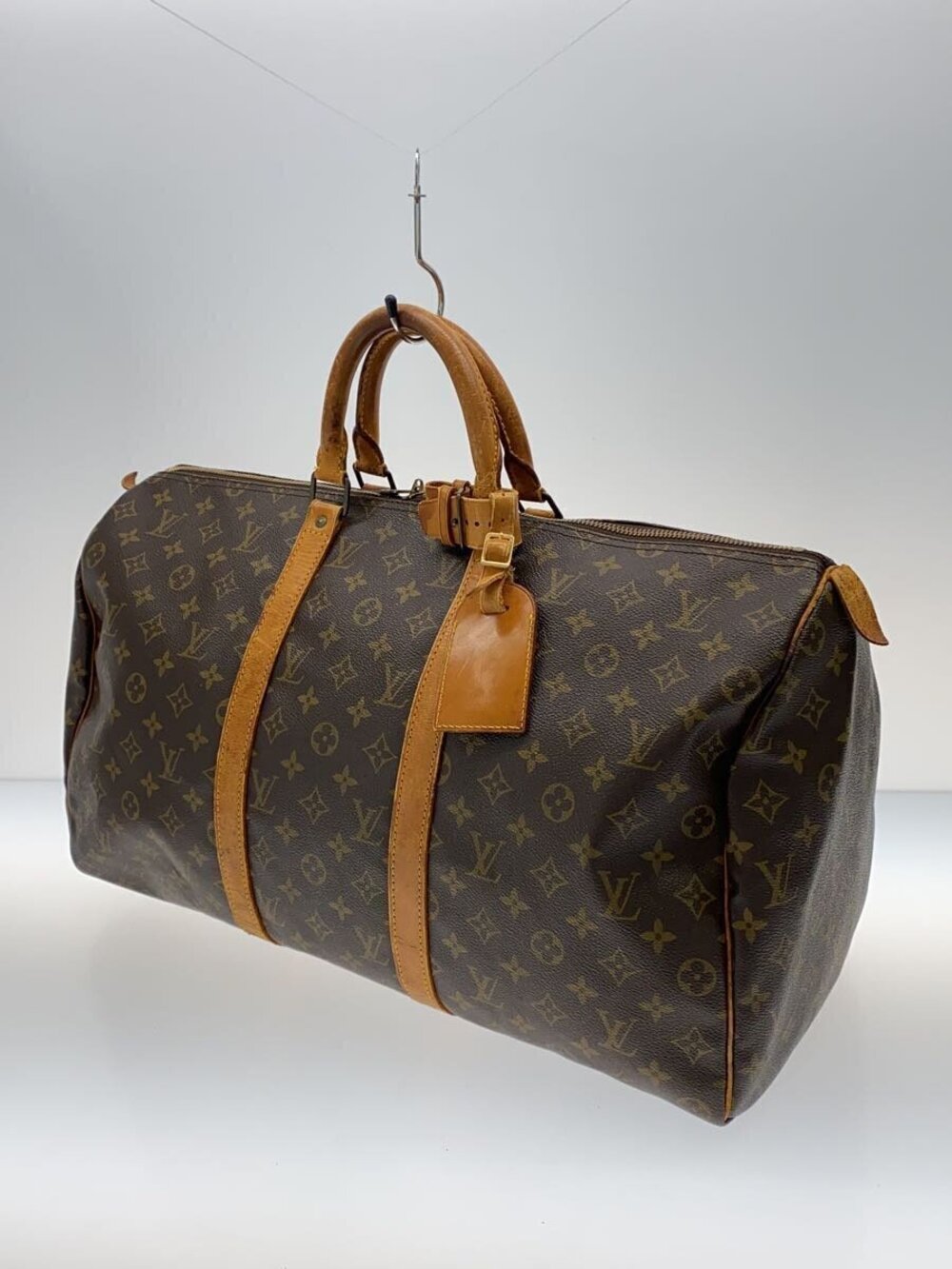 Louis Vuitton Brown Keepall Monogram Canvas Brown